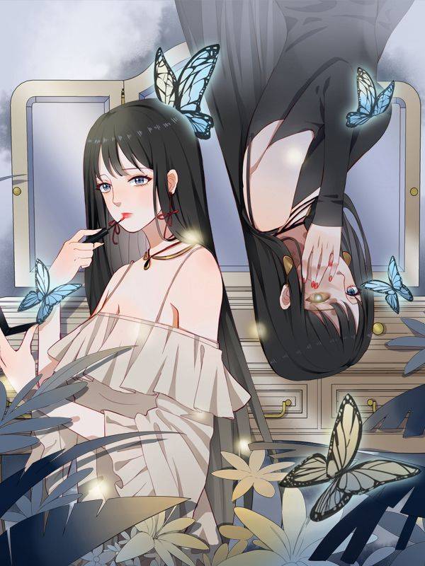 半脸女王漫画封面